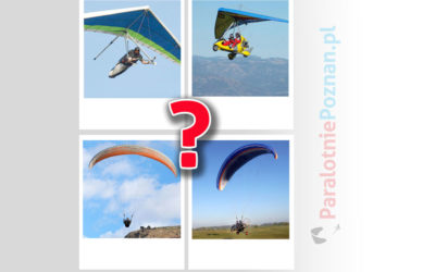 Czym różnią się od siebie: lotnia, motolotnia, paralotnia, motoparalotnia…
