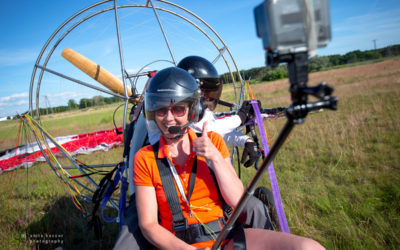 Filmy z Waszych lotów kręcimy z trzech kamer jednocześnie!